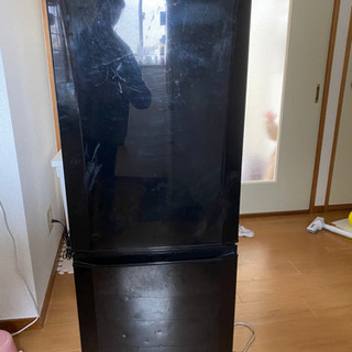【ネット決済】値下げしました　MITSUBISHI 冷蔵庫　黒