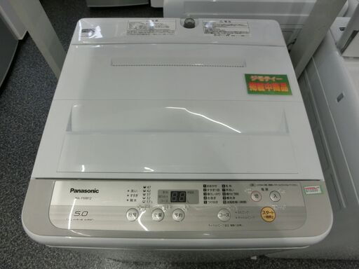 中古品 Panasonic パナソニック 洗濯機 5.0k 2019年製 NA-F50B12 03081434