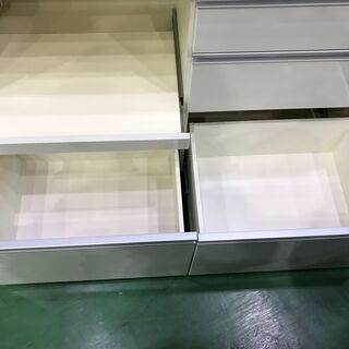 パモウナ　スライド扉キッチンボード　120