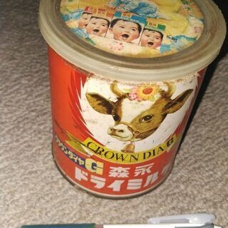 昭和6～70年代のミルク缶