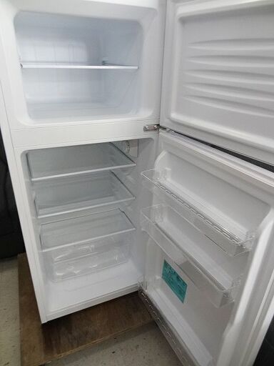 【恵庭】ハイアール 121L 冷凍冷蔵庫 JR-N121A 直冷式 18年製 中古品 PayPay支払いOK!