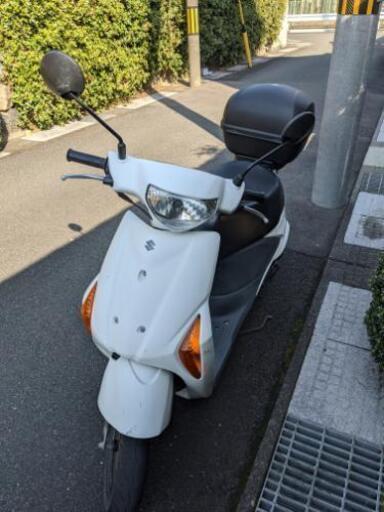 【成約済】スズキ　Let’s5 50cc 原付 （約15,000km走行）