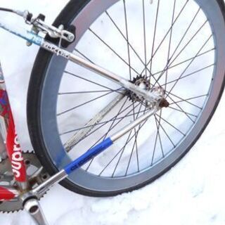 要整備 ピストバイク HARO KLINGER 700×28C ブレーキ付 シルバー ハロ クリンガー 自転車 ☆ PayPay(ペイペイ)決済可能 ☆ 札幌市 豊平区 平岸 要整備 ピストバイク HARO KLINGER 700×28C ブレーキ付 シルバー ハロ