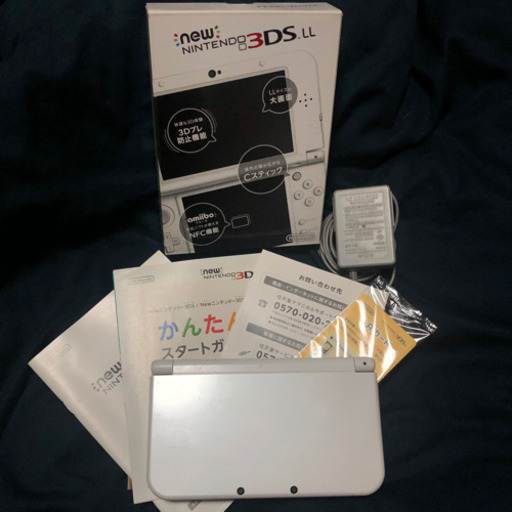 再募集】[箱・充電器付き] Newニンテンドー3DS LL (中古) 充電器付