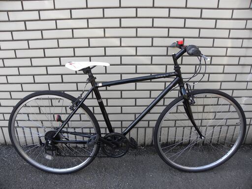 【クロスバイク 700C】CREST クレスト  CRT7007 だいわ自転車  ブラック