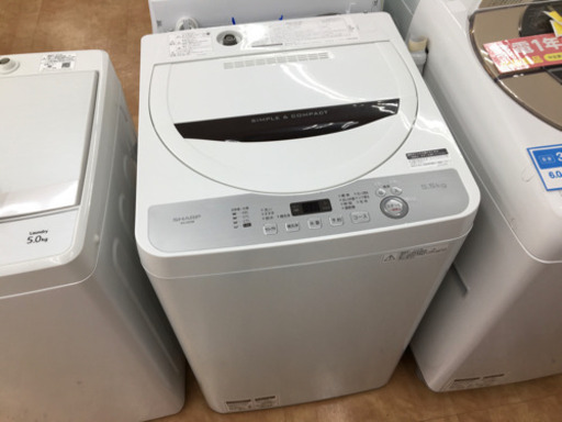【トレファク摂津店】SHARP（シャープ）の5.5kg全自動洗濯機が入荷いたしました！