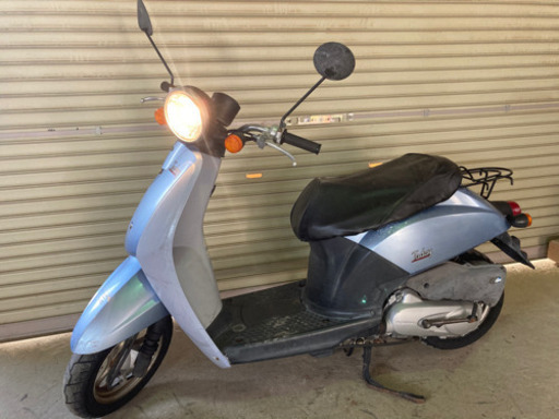 【売約済】実働 BT新品 キャブOH済み ホンダ AF61 トゥデイ 4スト原付バイク スクーター ライトブルー