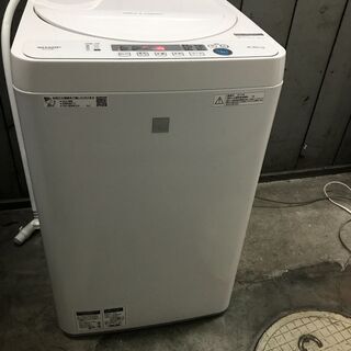 【高年式美品】SHARP シャープ 全自動電気洗濯機 4.5kg...