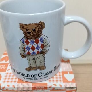 THE WORLD OF CLASSY BEAR　マグカップ　未使用品