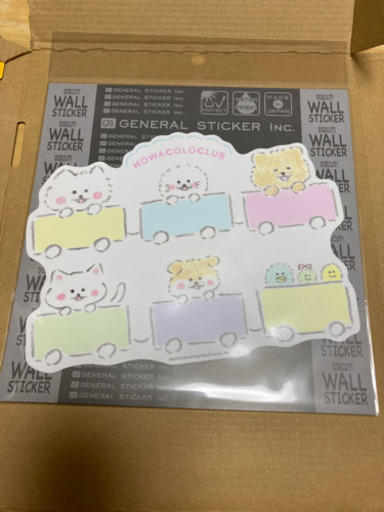 ほわころくらぶビックウォールステッカー