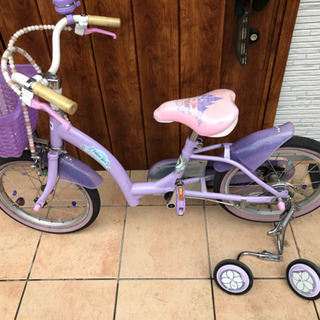 ちいさなプリンセス ソフィア 自転車の中古が安い！激安で譲ります