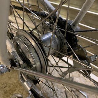 ブリジストン アンジェリーノ ホワイト 8.1AH 新基準 電動アシスト自転車