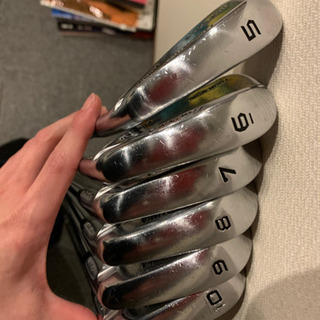 TW727m 本間ゴルフ 5〜10 6本セット DG S200 マッスルバック　ゴルフクラブ