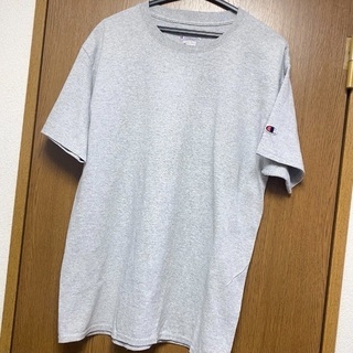 【メンズL】チャンピオン　グレー　オーバーサイズ　Tシャツ