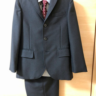 『値下げ』男児130cm セットアップスーツ、シャツ、ネクタイ