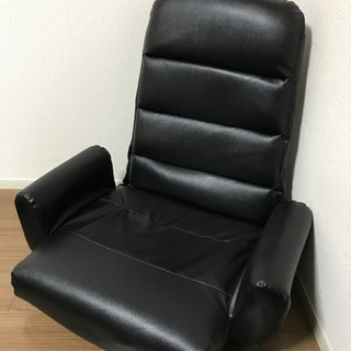 座椅子　黒　