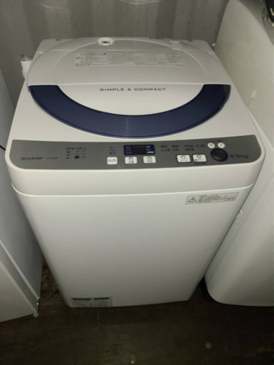 No.730 SHARP 5.5kg 洗濯機　2016年製　近隣配送無料