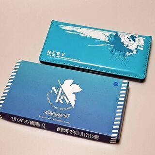 ヱヴァンゲリヲン  長財布 NERVマーク 零機カラー 