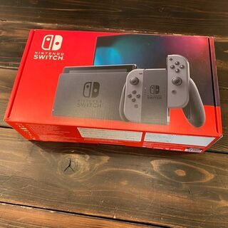 M8214　新品未使用品　ニンテンドー　任天堂　Switch　スイッチ　グレー　税込価格！　プラクラ南９条店　札幌