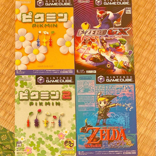 【値下げ】ゲームキューブソフトまとめて売ります。ピクミン/F-Z...