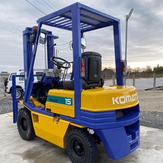 小松FG15-15フォークリフト ,1500Kg, マニアル.☆1578時間。