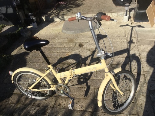 値下げします❣️折り畳み自転車‼️中古品❣️整備済直ぐ乗れます❗️