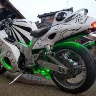 初期型 350㎞メーター GSX1300R 隼 LED スピーカ ETC USB2口