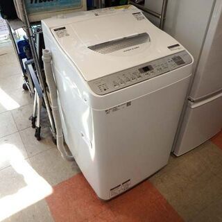 美品★シャープ 全自動洗濯機 ES-TX5C 5.5kg 201...