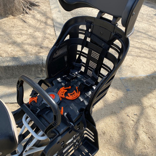 前後子供乗せ付き自転車