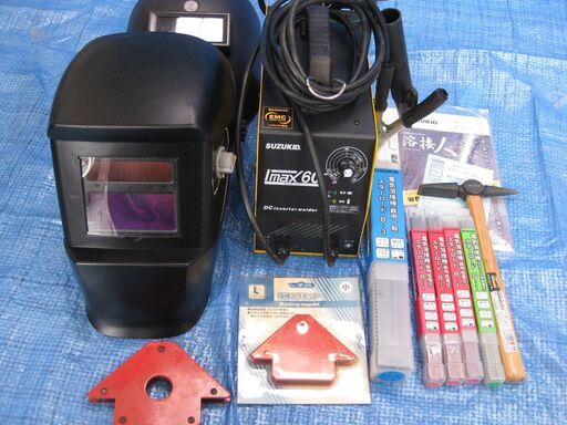 スズキッド 100V専用 直流 インバータ 溶接機 Imax60 SIM-60 アーク 溶接機 SUZUKID アイマックス60