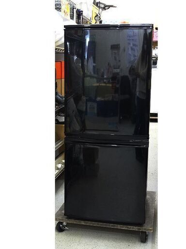 【恵庭】シャープ 冷凍冷蔵庫 137L SJ-D14B 16年製 ブラック 中古品 PayPay支払いOK!