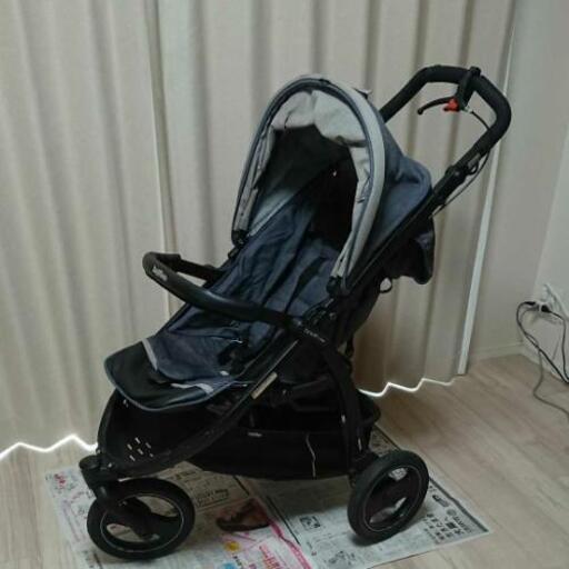 【付属品付き】Peg-Perego BOOK Cross ブルーデニム ベビーカー
