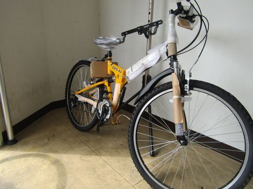 新品 レゴリス CES-62 MTB26-18 折りたたみ自転車 サイズ26 マウンテンバイク