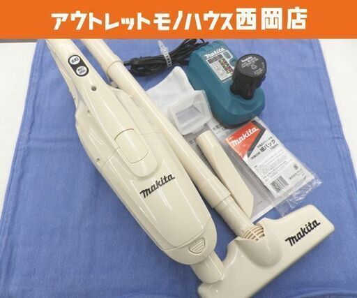 マキタ 充電式クリーナー CL102D コードレスクリーナー スティッククリーナー 掃除機 西岡店