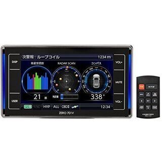 カーナビ、テレビ レーダー探知機 ZERO 701V 実勢ネット価格23 