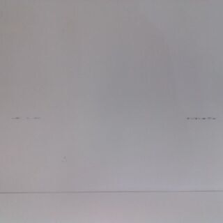 【店舗同時販売中】　ＮＩＴＯＲＩ　ニトリ　ポスティア１００ＫＢ　２枚スライド扉キッチンボード　白木目　【店頭ご来店購入限定】