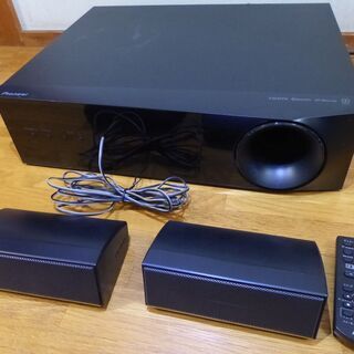 値下げ　Pioneer HTP-CS1　パイオニア ホームシアター　スピーカー SA-SWR52　S-CS1　Bluetooth　2.1ch 　サブウーファー付　サラウンドシステム　サテライトスピーカー HDMI　4K対応 中古