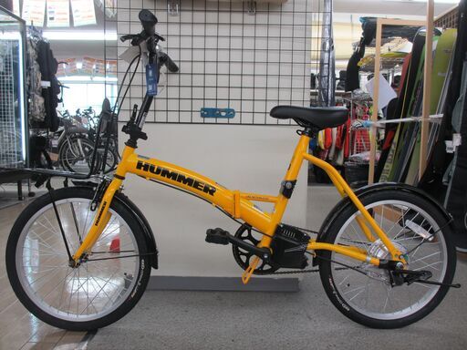 折りたたみ電動アシスト自転車 HUMMER【管理番号1964】