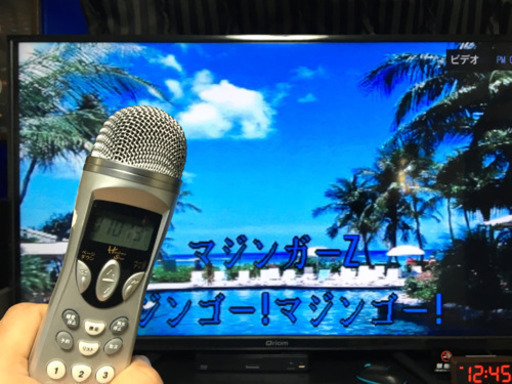 販売済】自宅カラオケ♪マイク型カラオケ機器☆700曲内臓!動作品 www