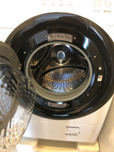 取りに来れる方のみ　1年未満　美品　シャープ　ドラム洗濯乾燥機　ES-S7E