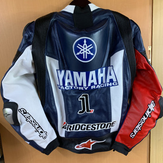 アルパインスターズ YAMAHAジャケット　Lサイズ　US42　EU52　バイクウエア　ライダース　本革