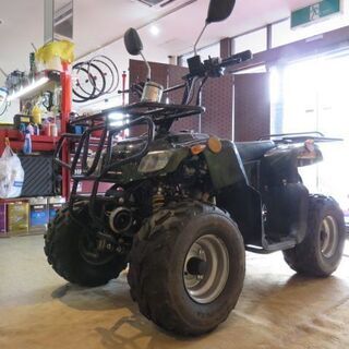 □ICE BEAR HL50 アイスベアー 中華バギー 50cc ATV 迷彩 カモ柄 ミニカー登録 エンジン実動! バイク 四輪バギー 公道走行OK 札幌 □ICE BEAR HL50 アイスベアー 中華バギー 50cc ATV 迷彩 カモ柄