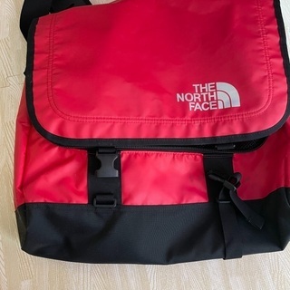 the North face 赤　ショルダーバッグ