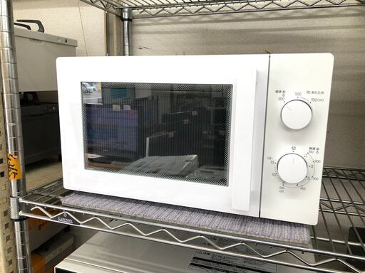 【リサイクルショップどりーむ天保山店】1173　電子レンジ　ニトリ　MM720CUKN3　60Hz用　ホワイトカラー　2020年製【1ヵ月保証付き】