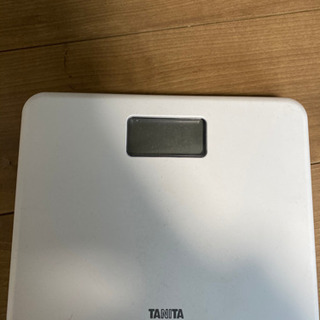 タニタ　体重計　ホワイト