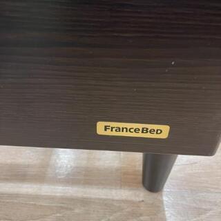 🌟美品🌟シングルベッドセット フランスベッド すのこタイプ 高密度羊毛入り生地マットレス 💳自社配送時🌟代引き可💳※現金、クレジット、スマホ決済対応※