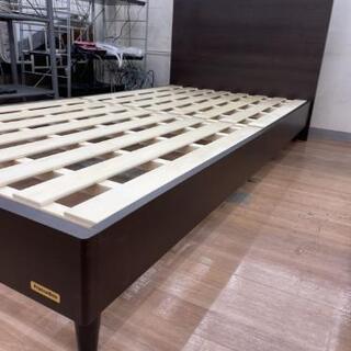 🌟美品🌟シングルベッドセット フランスベッド すのこタイプ 高密度羊毛入り生地マットレス 💳自社配送時🌟代引き可💳※現金、クレジット、スマホ決済対応※