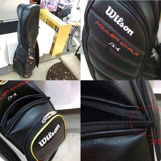 ゴルフセット ウィルソン KILLER WHALE IX-A 1W 4W UT21 I5~9 PW SW 10本セット 中古 キャディバッグ付  札幌市東区 新道東店