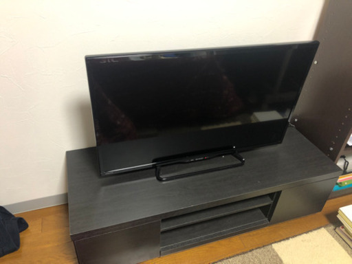 【取引先決定】 SHARP AQUOS 32インチテレビ\u0026アイリスオーヤマ　テレビ台