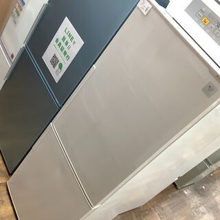 SHARP 2ドア冷蔵庫 SJ-PD27A-C 2015年製 271L 棚板割れ・正面に